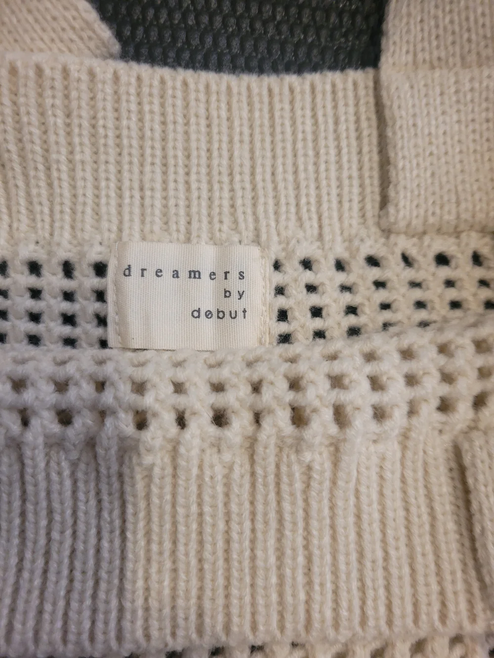 Dreamers By Debut cream crochet
